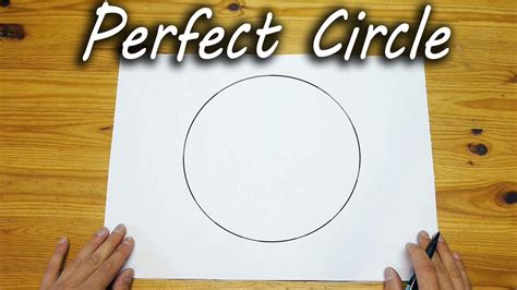 how to draw the perfect circle by hand on whiteboard or on a sheet of paper.